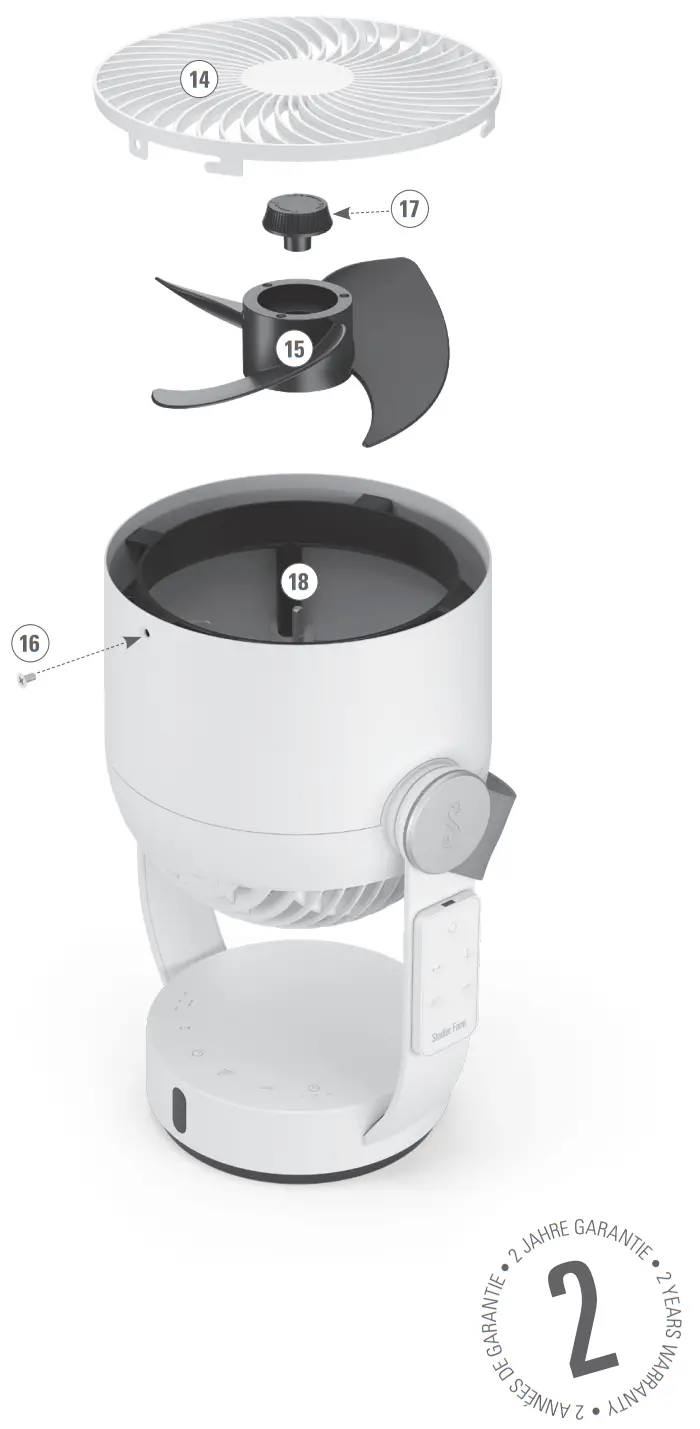 Stadler Form Leo 3D Air Circulator - fig1