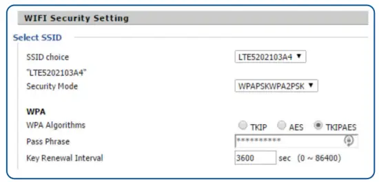 Wireless Security Setup