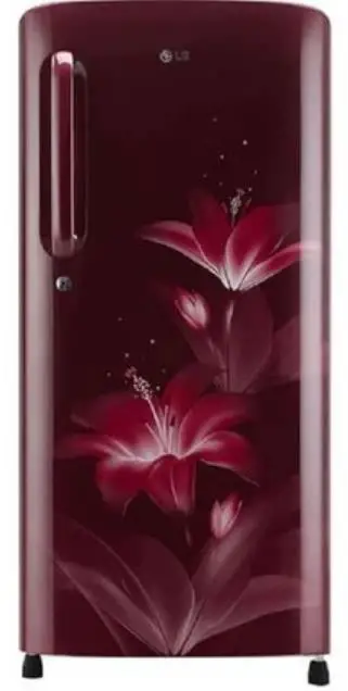 LG GL B201 4 Star Ruby Glow Single Door Refrigerator
