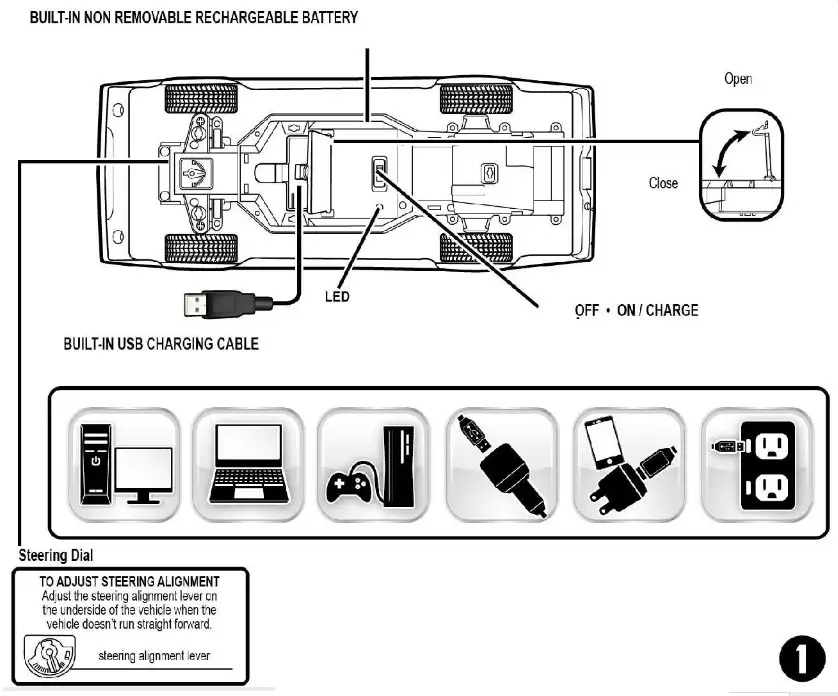 Jada Toys JT27TX99017 Hyper Charger - overview
