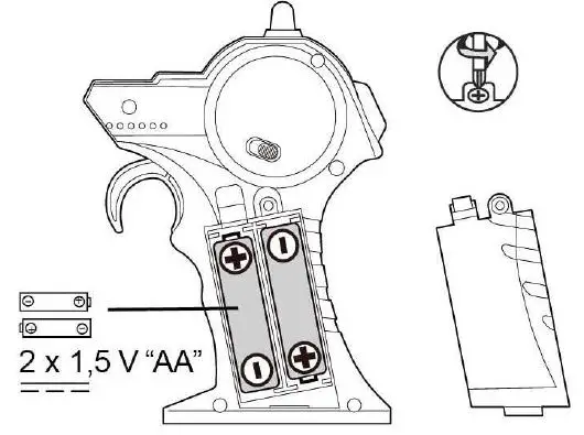YED2207A Remote Control 1