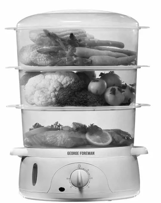 GEORGE FOREMAN Food Steamer