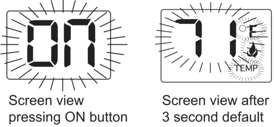 SKYTECH CON1001TH-1 Remote Control - DISPLAY3
