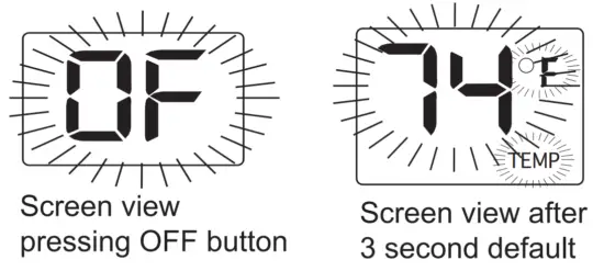 SKYTECH CON1001TH-1 Remote Control - DISPLAY4