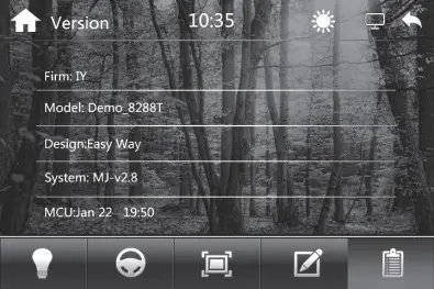 ROCKVILLE 6.1˝ In-Dash Double Din Version