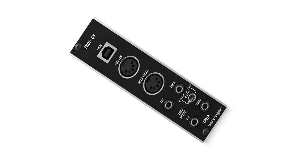 Behringer Cm1a Midi To Cv Converter Module For Eurorack User Guide