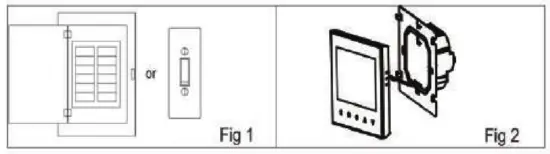 Moes BAC002 Series Wi Fi Thermostat - electricity