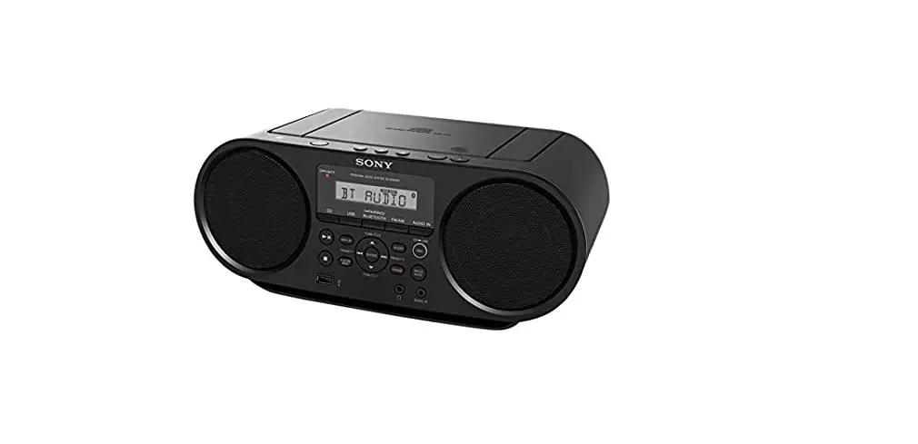 Sony Portable Bluetooth Digital Turner Am/fm Cd Player-user Guide