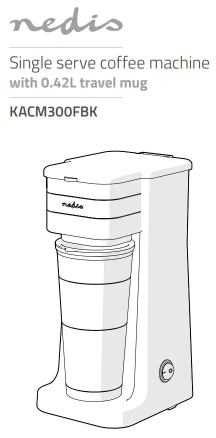 nedis Single serve coffee machine User Guide