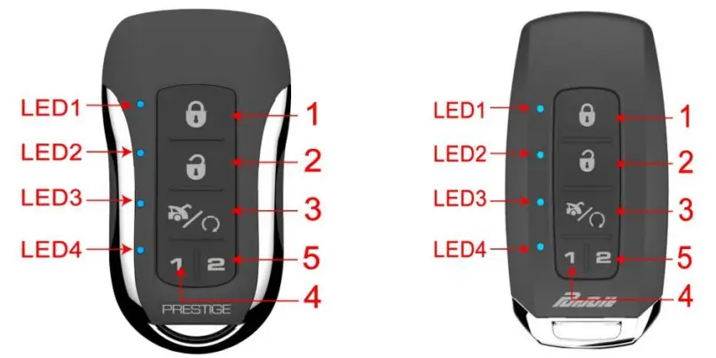 Portman Electronics T12-LR2WTI Car Alarm