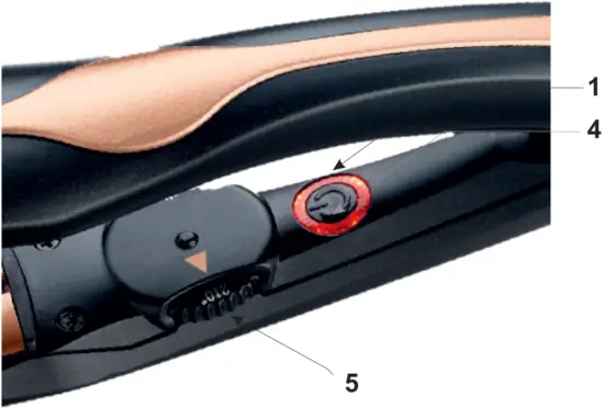 ADLER AD 2318 Infrared Hair Straightener B