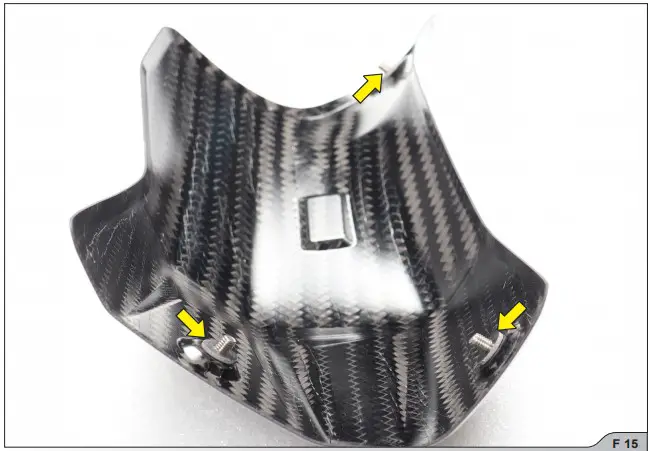 AKRAPOVI Exhaust System Slip-Online f 15