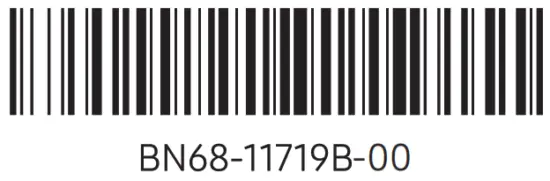 SAMSUNG QE32LS03TCUXXU 32 Inch Smart LED TV - Bar code