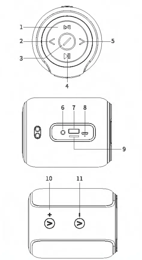 Bobtot ET23 Sound Air1 Portable Speaker 1