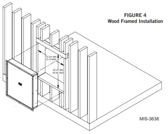 Bard IWS A8H Wall Sleeve for 4 Inch and 8 Inch Louvers - figure 4