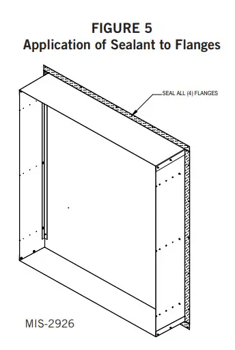 Bard IWS A8H Wall Sleeve for 4 Inch and 8 Inch Louvers - figure 5