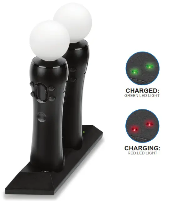 NiTHO PVR MCHA K Charging Station For PS Move - overview 2