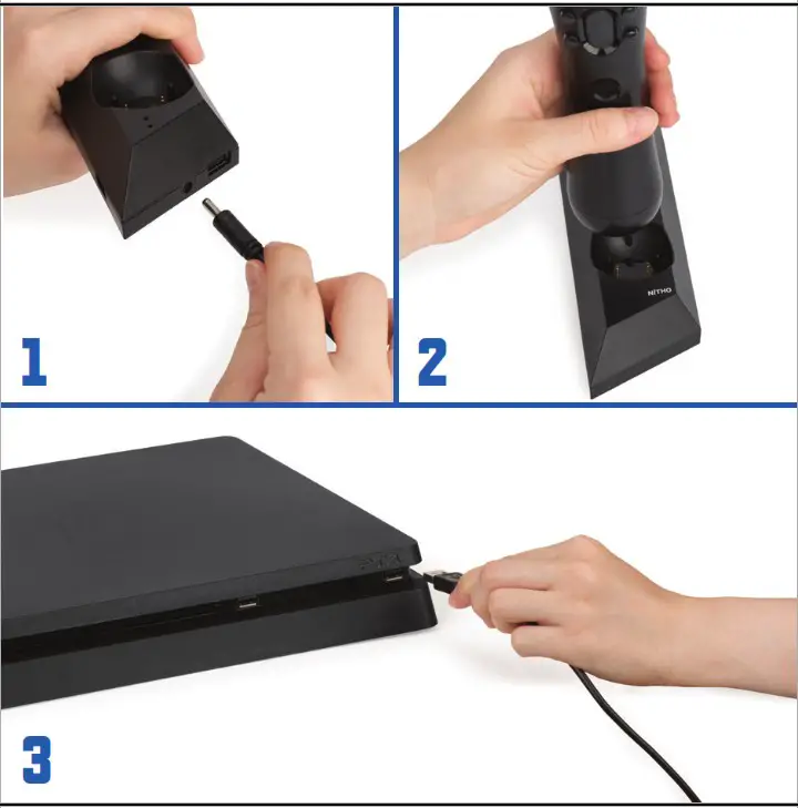 NiTHO PVR MCHA K Charging Station For PS Move - overview