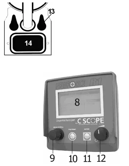 velleman CSR1 Professional Metal Detector - Fig 2