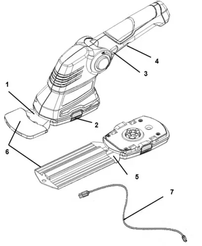TEXAS HTG 360 Li Cordless Hedge Trimmer - figure 1