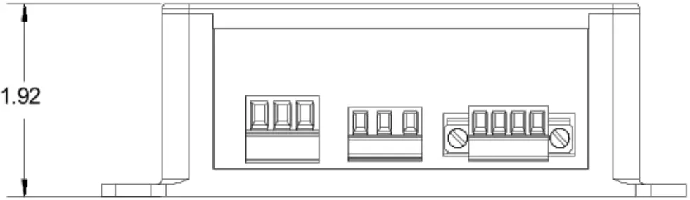 Greenheck 485055 HOA Controller Mounting B