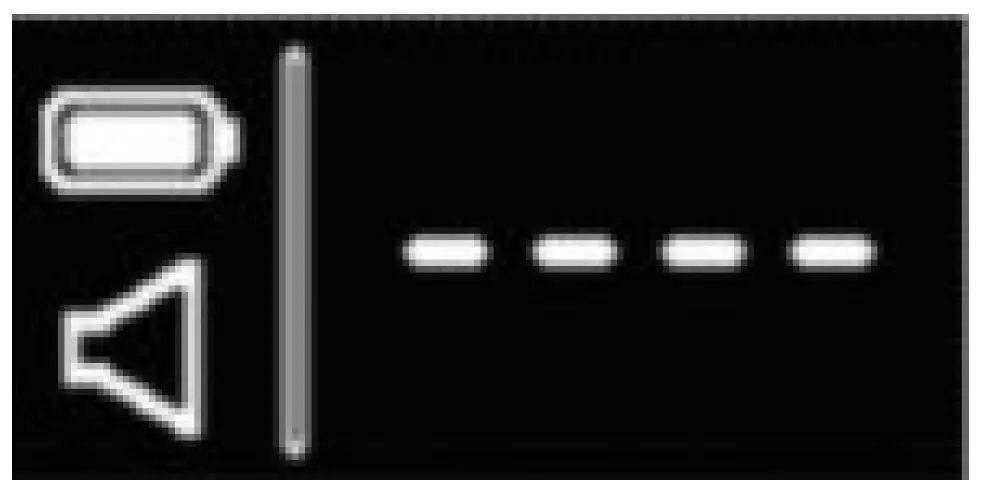 Appearing on display Description Appearing on display Description