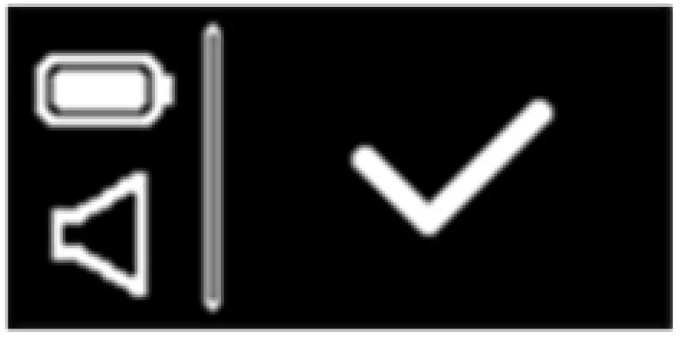 Appearing on display Description