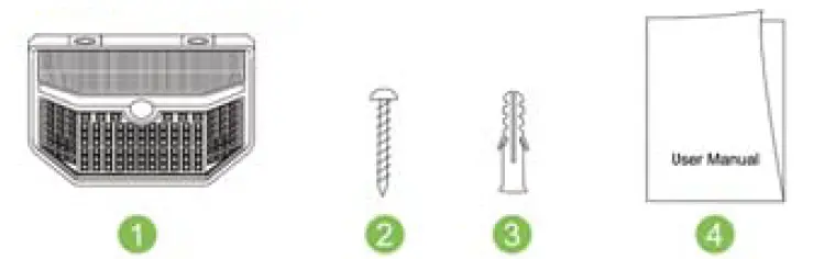 HMCITY HM-2 Solar Lights Outdoor LEDS-fig1