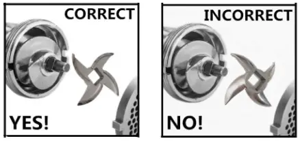 Adexa MGW 180 Meat Grinder - ASSEMBLING1