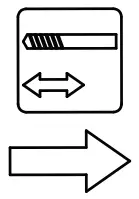 BOSCH GBH 5 40 D Professional Rotary Hammer wirh SDS Max - Symbol