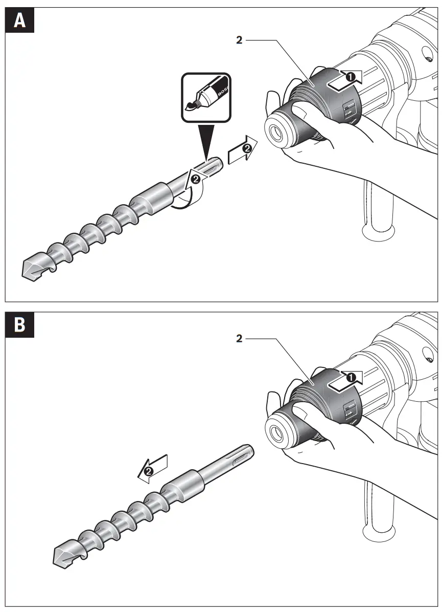 BOSCH GBH 5 40 D Professional Rotary Hammer wirh SDS Max - fig1