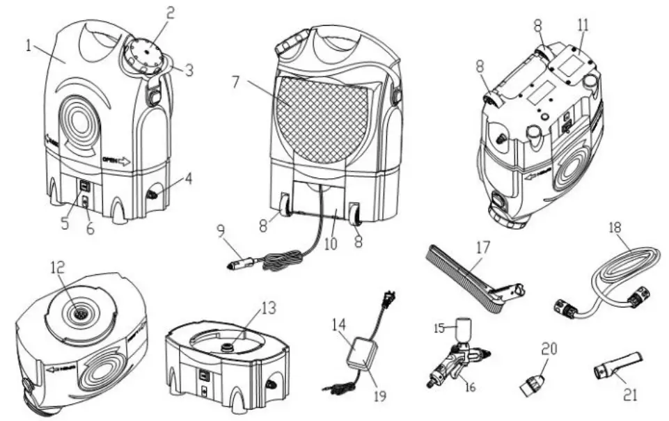 helpmation GFS C1 Smart Portable Washer - 2