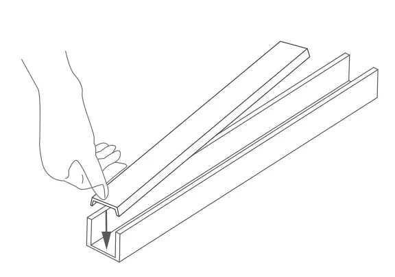 Attaching covers and end caps