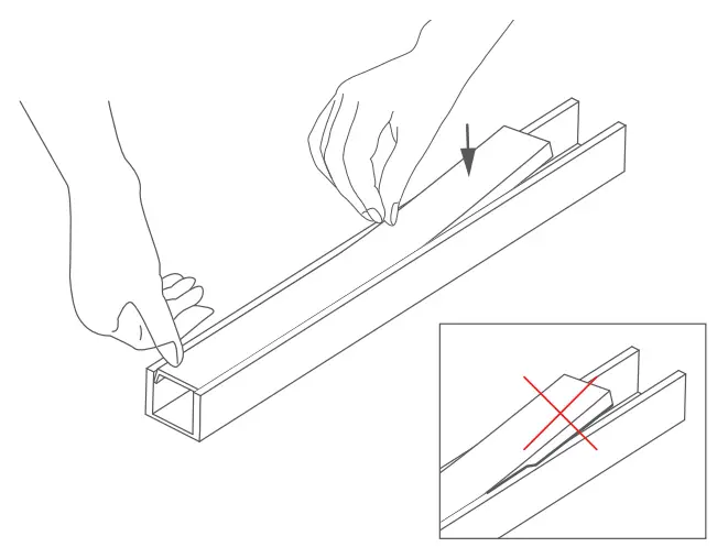 Attaching covers and end caps