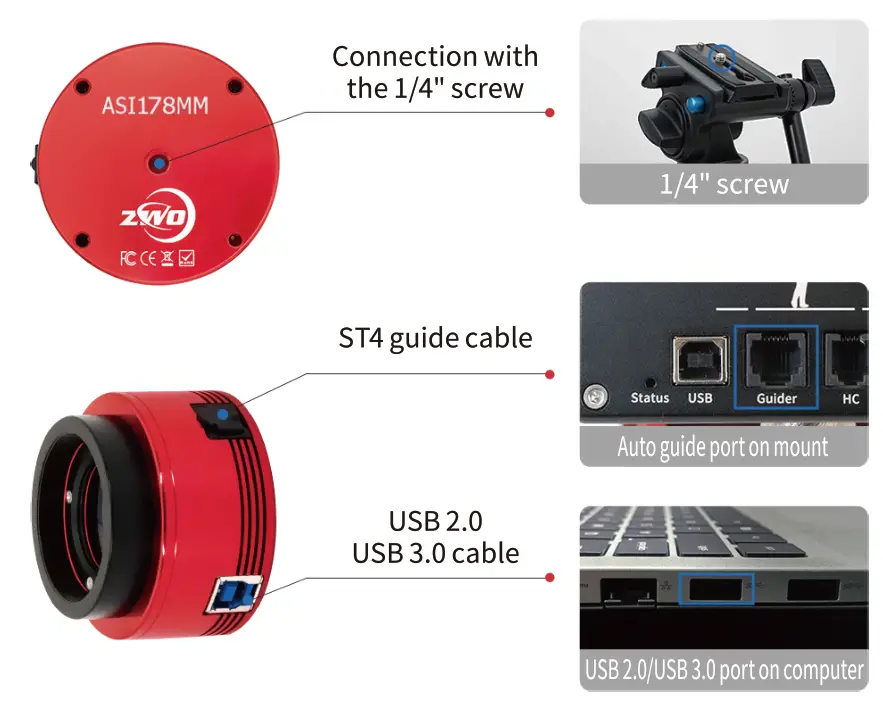 ZWO ASI462MC Planetary Cameras - fig 9
