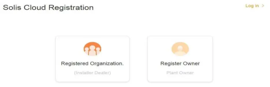 SolisCloud Registration