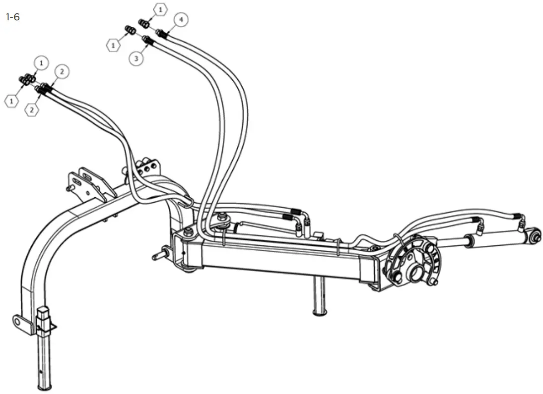 BRABEREQ BE-AGL125F Offset Boom Mower - fig12