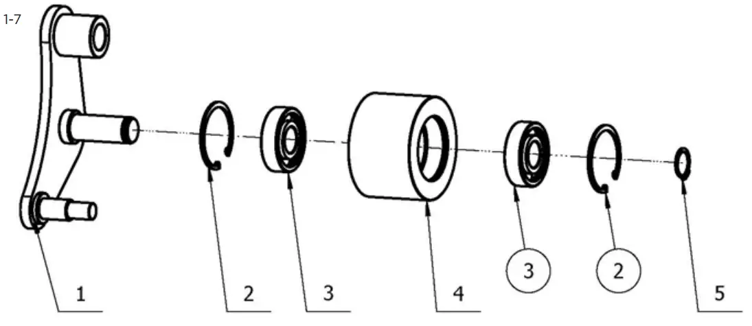 BRABEREQ BE-AGL125F Offset Boom Mower - fig13