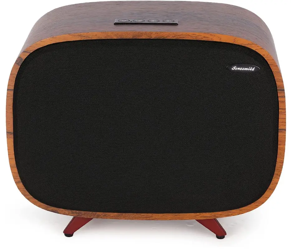 SENSEMILD-Retro-Bluetooth-Speaker-Bass-Enhanced-Technology-60W-Wood-Home-Audio