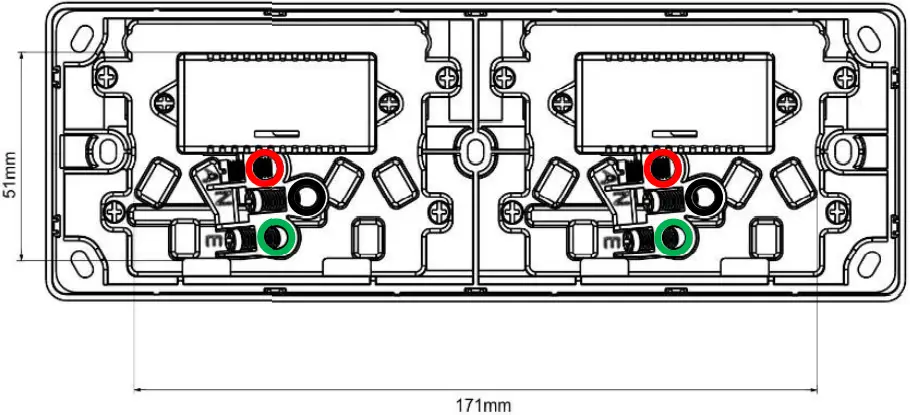 MERCATOR SPP01G Power Points Switch D3