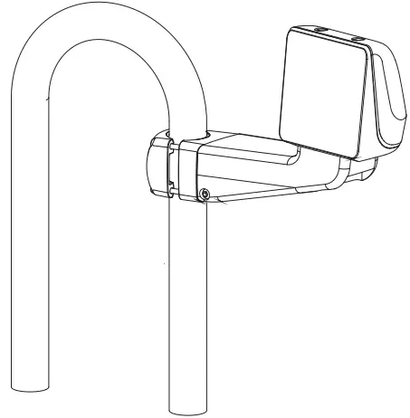 SCANSTRUT SPR-1u-AM Uncut Instrument Arm Mount Helm Pod-fig1