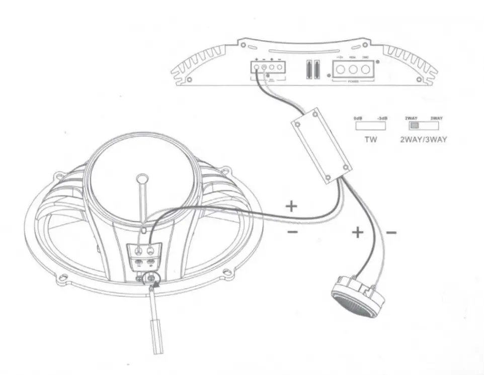Infinity 108K693C Kappa 693C 6x9 Inch Component System FIG 3