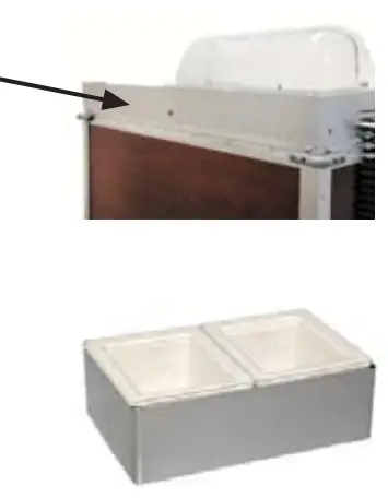 Cadco CBC-SDCX-L1 Small Mobile Demo Sampling Cart - 8