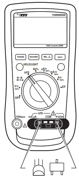 TTIDM1000VAR Auto-Ranging Multimeter - 10