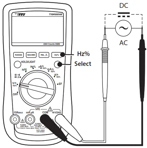 TTIDM1000VAR Auto-Ranging Multimeter - 3