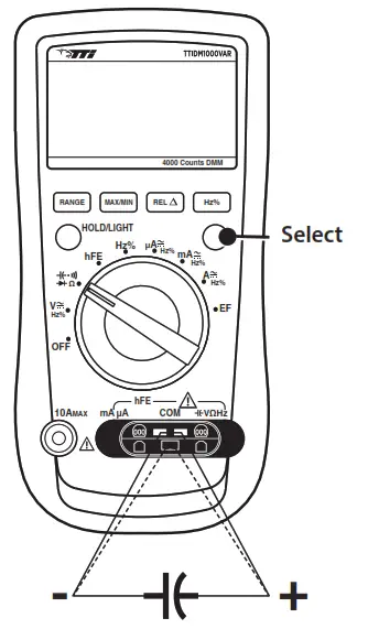 TTIDM1000VAR Auto-Ranging Multimeter - 8