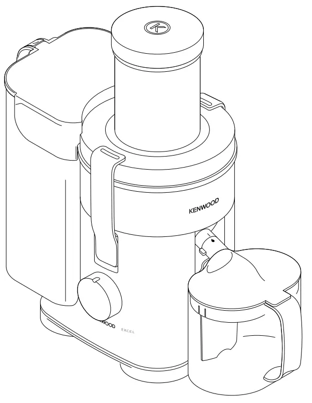 KENWOOD JE850 Juicer