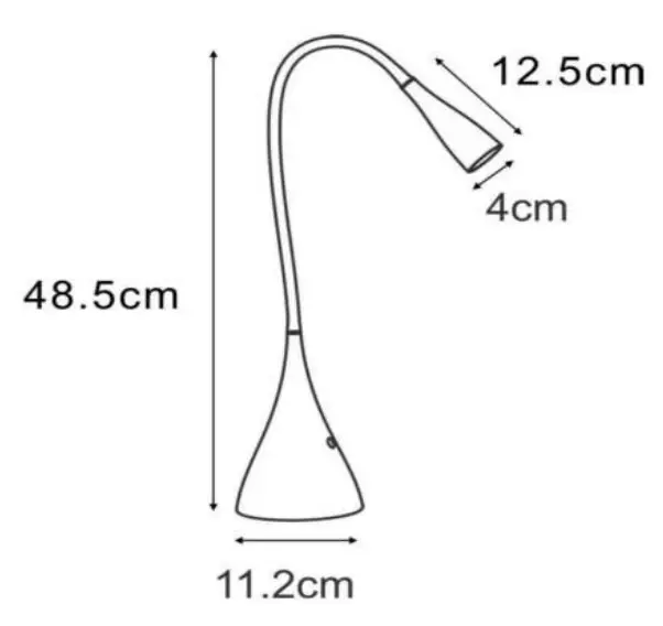 LUCIDE 18656 ZOZY Desk Lamp 4