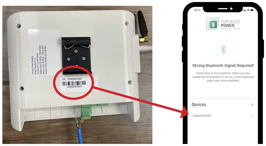 Connection instruction