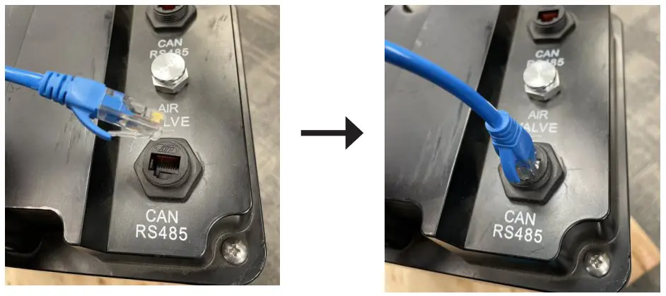 Connection instruction